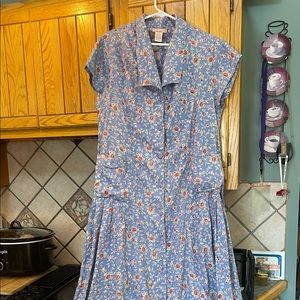 April Cornell Dress Large with pockets!! NWOT